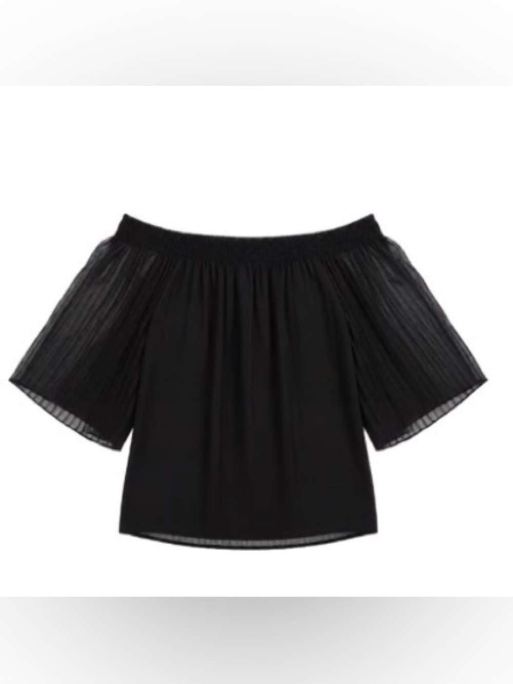 Off-Shoulder Black Women's Top Alice + Olivia